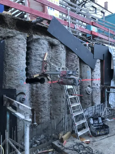 Wandsägearbeiten zur Realisierung neuer Raumkonzepte